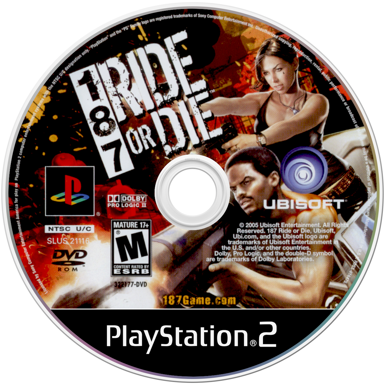 187 Ride or Die media 7 for Playstation 2